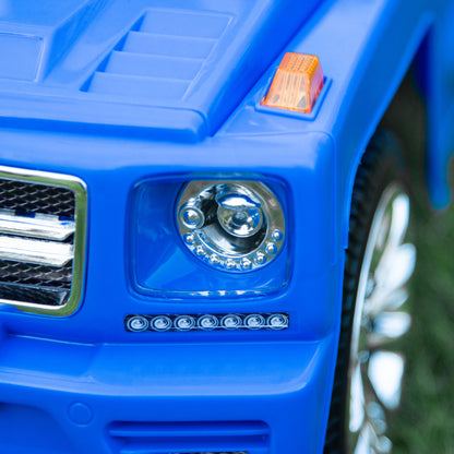 Off-Road Ride-On Toy Car for Children, Kids Car with Lights and Music, Age 18-36 Months, 68x30.5x41.5cm, Blue
