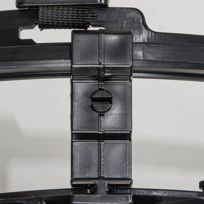 SPORTNOW Basketball Rebounder, 360° Rotatable Basketball Return Attachment, Basketball Return System for Shooting Drills, with Rebound Ramp, Indoor-Outdoor, Black