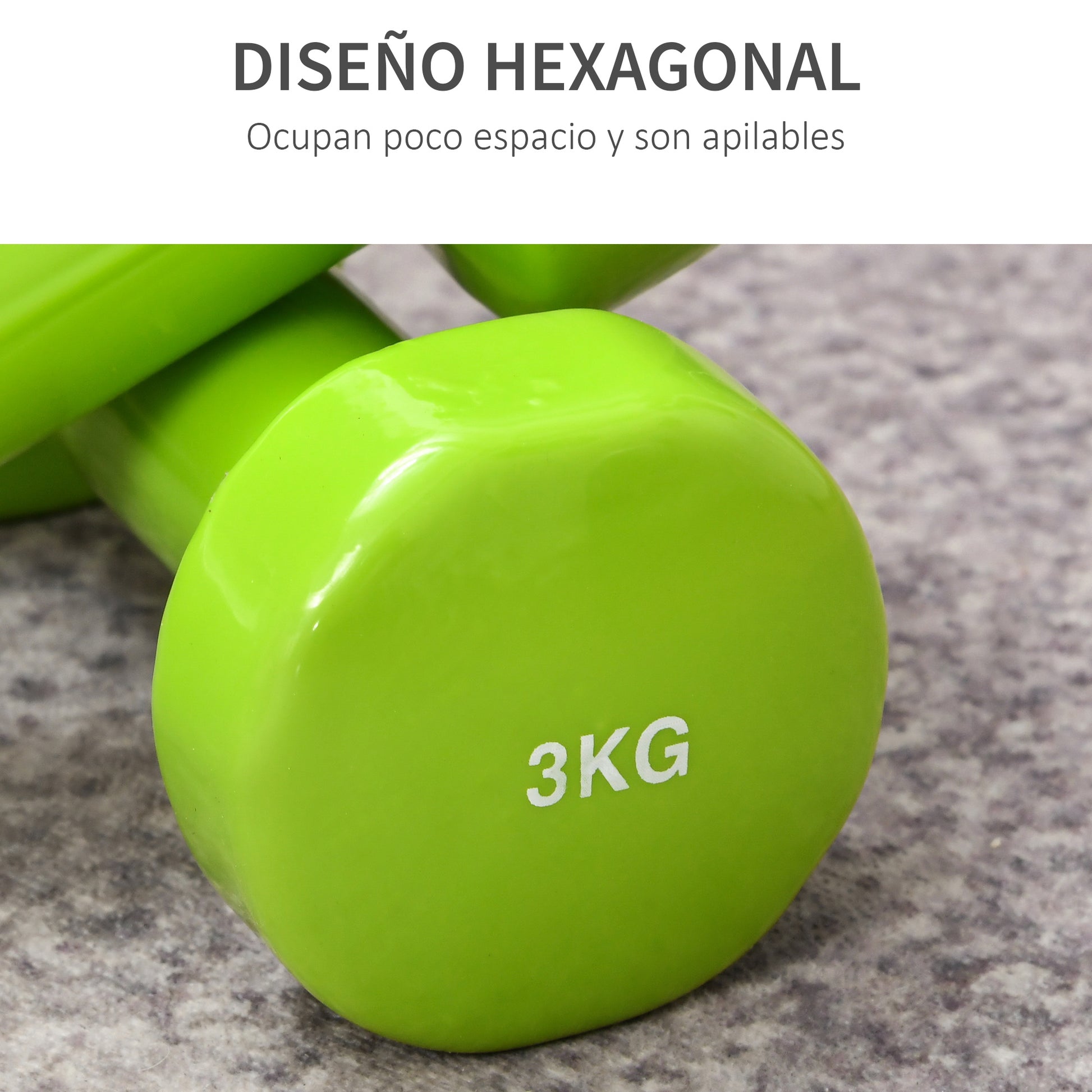 Set of 8 Hexagonal Dumbbells 44 lbs 4 Pairs 8.8 lbs 6.6 lbs 4.4 lbs 2.2 lbs Neoprene Coated Dumbbells with Non-Slip Grip Weights for Home Gym Exercise Training Multicolor