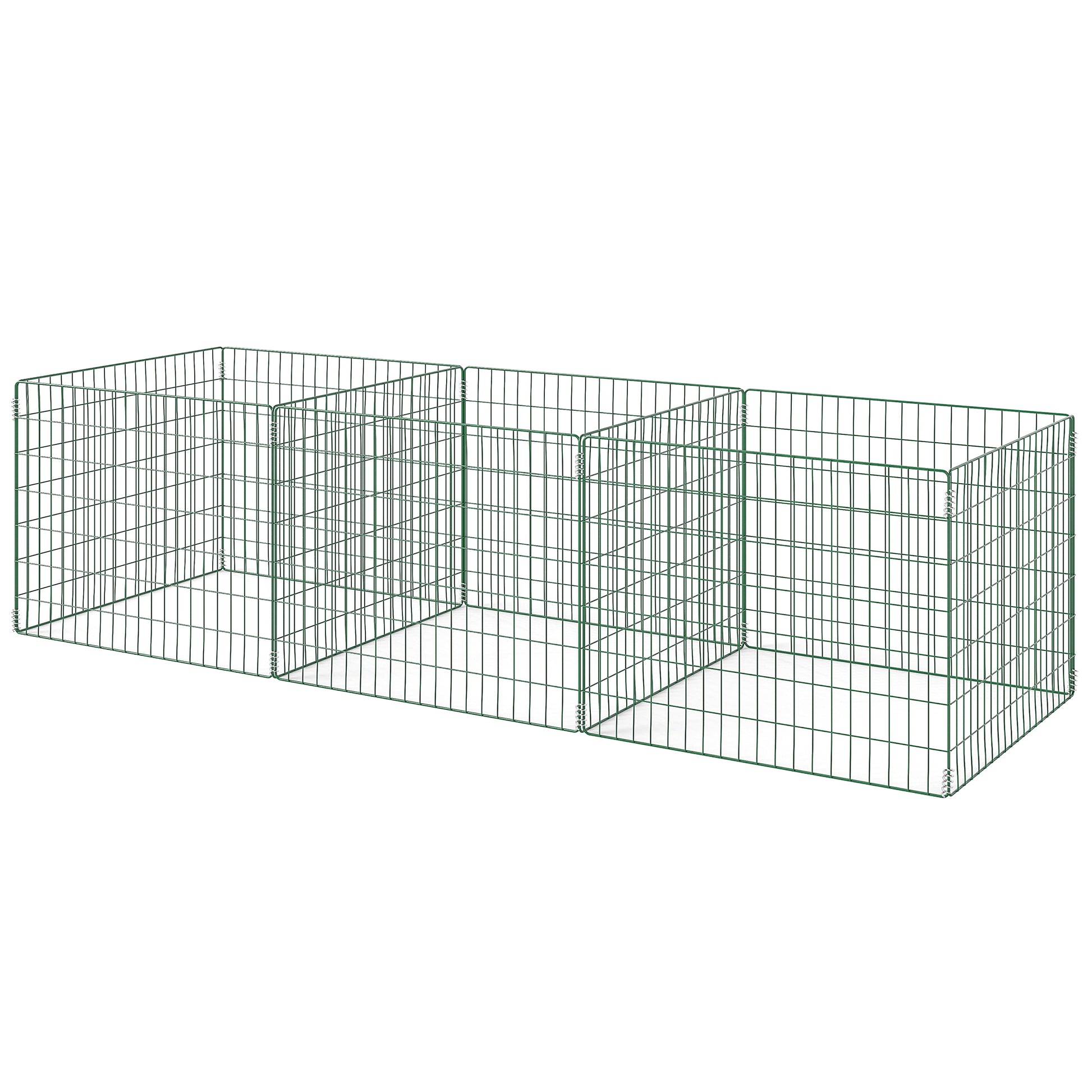 Composter 1680 Liters, 106.3" x 35.4" x 27.6" 3-Part Fast Composter made of Steel, Weatherproof Thermocomposter with open grid design, Garden Composter, Compost Bin for Gardens, Kitchens, Balconies