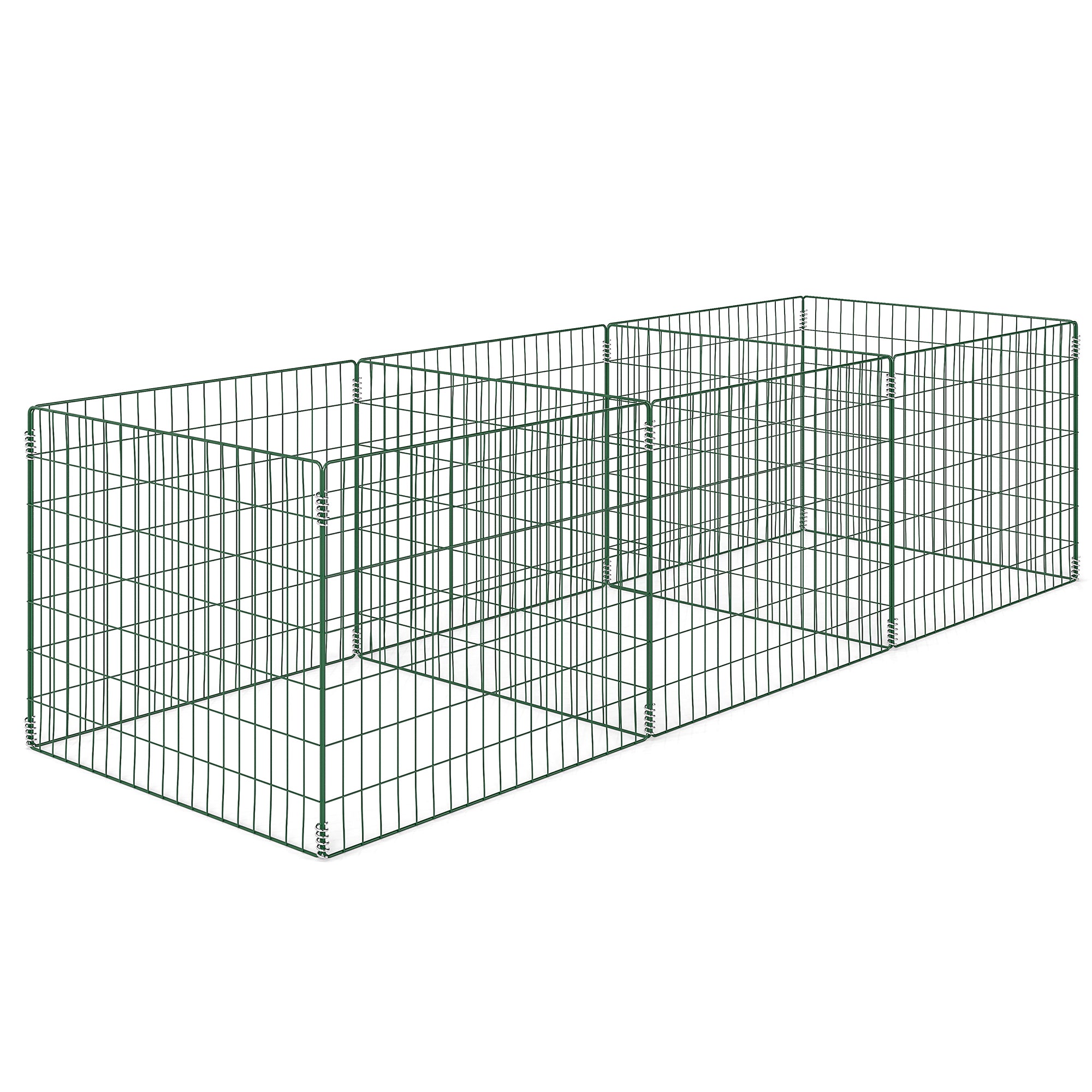 Composter 1680 Liters, 106.3" x 35.4" x 27.6" 3-Part Fast Composter made of Steel, Weatherproof Thermocomposter with open grid design, Garden Composter, Compost Bin for Gardens, Kitchens, Balconies