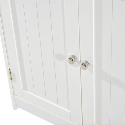 Under Sink Bathroom Cabinet Storage Unit 60x30x60cm White