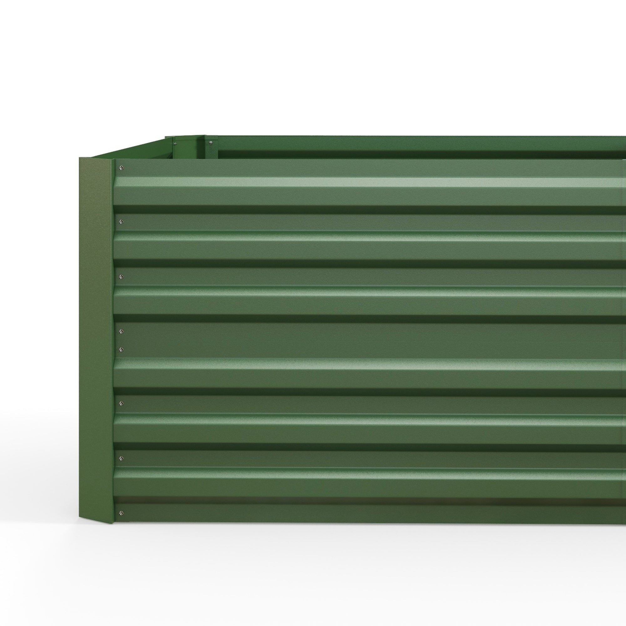 Steel Raised Garden Bed, Planting Bed Cold Frame Planter Box Stackable, Plant Box Planter Tub 180x90x60cm for Garden Balcony Terrace, Vegetable Bed for Flowers, Plants, Fruit