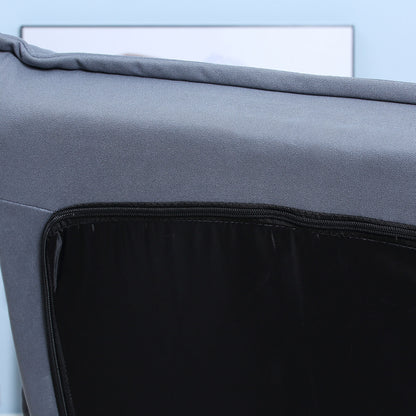 Floor Sofa Floor Chair with Adjustable Backrest, Rotating Meditation Chair, Recliner for Living Room, Office, Microfiber Cloth, Gray, 62 x 70 x 95 cm