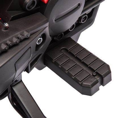 12V Electric Kids' Motorbike, Children's Motorcycle with Training Wheels, up to 3 km/h, Electric Motorcycle with Horn and Start Sound, Kids' Vehicle for 3-8 Years Kids, max. 30 kg, Red