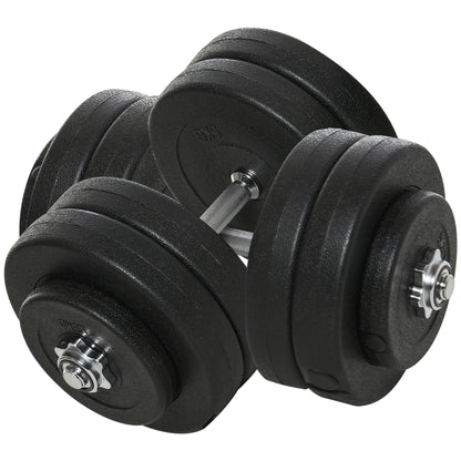 Dumbbell Set, Dumbbells Set with Weights, Adjustable 5kg Dumbbells, 1.5kg Dumbbells for Men and Women, Dumbbell Set for Home, Gym, Strength Training