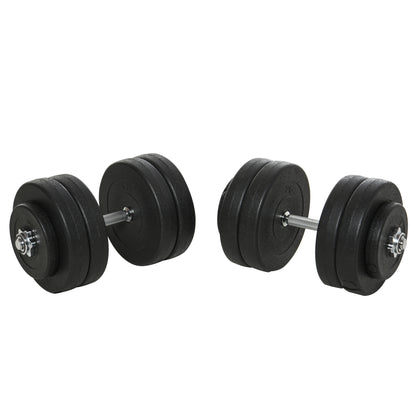 Dumbbell Set, Dumbbells Set with Weights, Adjustable 5kg Dumbbells, 1.5kg Dumbbells for Men and Women, Dumbbell Set for Home, Gym, Strength Training