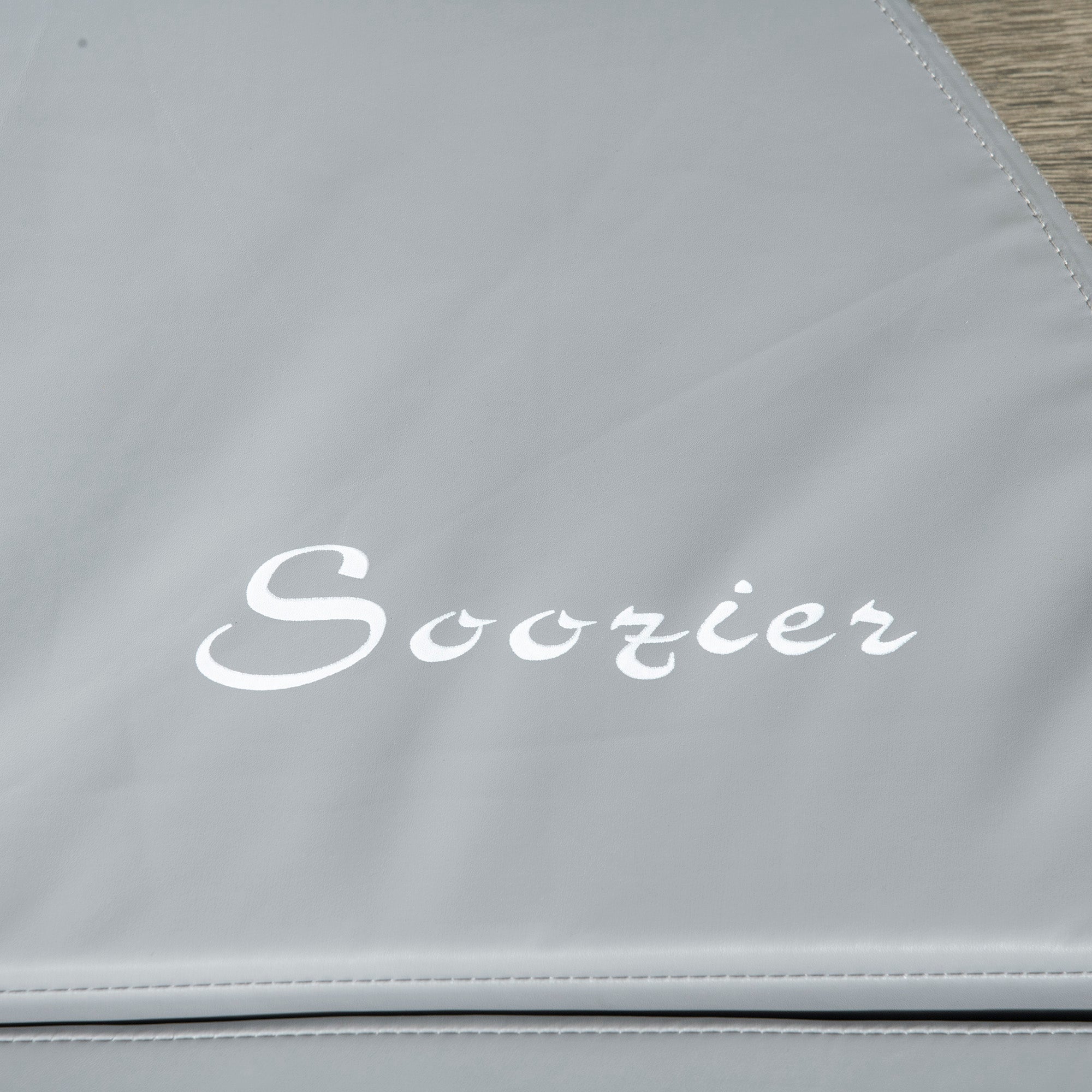 Foldable pole dance mat - pole dance mat - protection mat Ø 150 cm thickness 5 cm - gray plastic coating