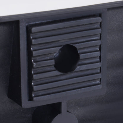 Plastic Loading Ramps for Cars, Access Ramps, 2 Pieces, 2.5 Ton Capacity, 91 x 30 x 21 cm, Black