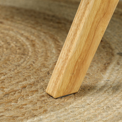 Living Room Armchair Nordic Armchair Lounge Chair Upholstered in PU with Armrests and Rubber Wood Frame for Bedroom Load 120 kg Green