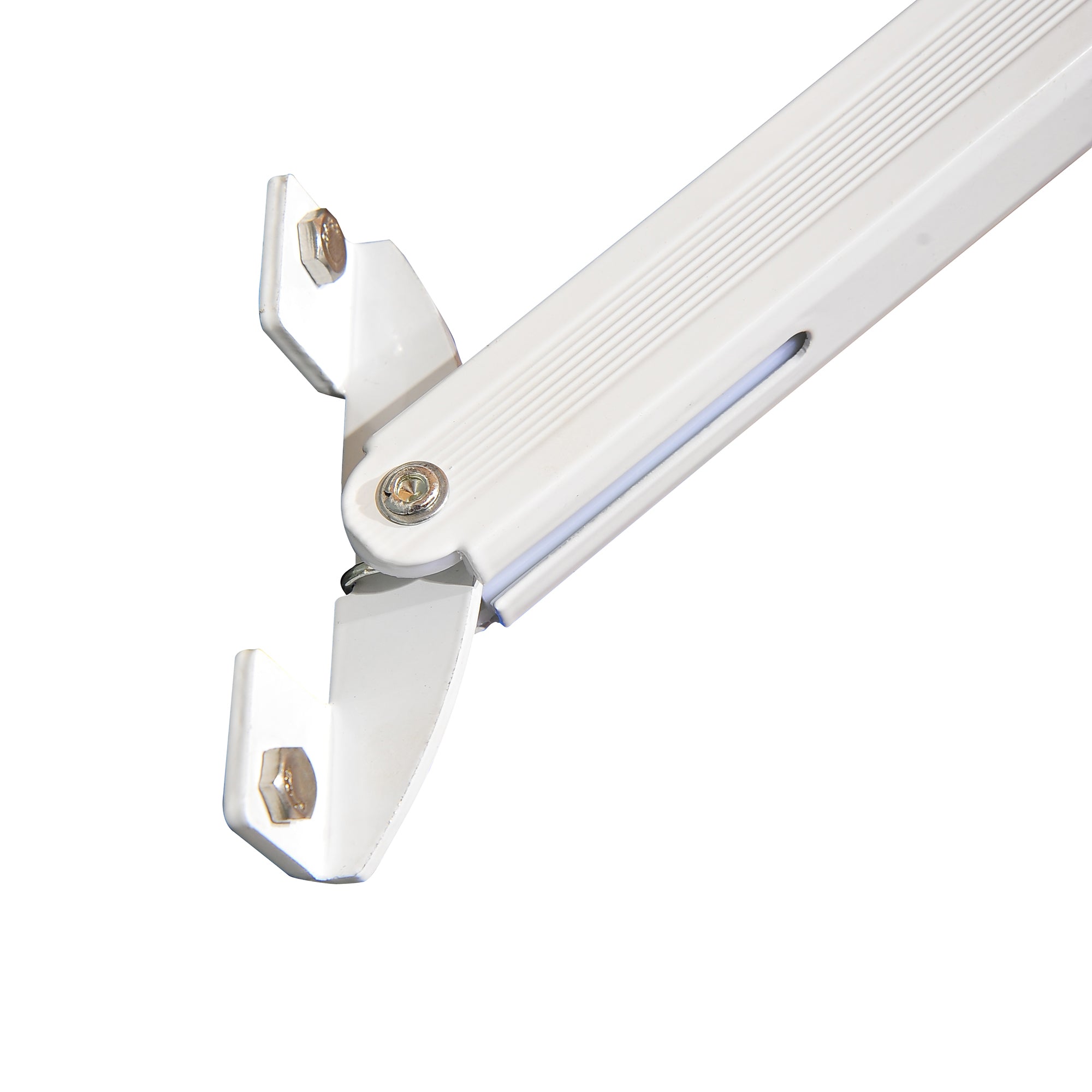 Manual Adjustable Tilt Aluminum Waterproof Polyester Awning 70W x 180D cm Beige