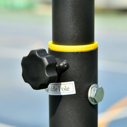 Basketball Stand with Wheels 83x55cm Backboard, Portable Basketball Hoop with Stand, adjustable Hoop Height 156 to 210 cm, Basketball System for Kids Teenagers, for Outdoor Use