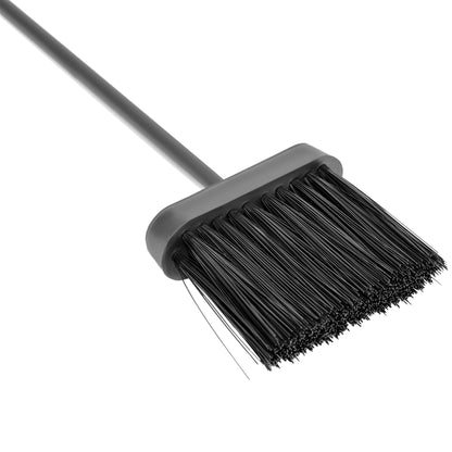 Metal Firewood Rack 40 x 30 x 74.5 cm Log Storage Helper Steel Frame up to 100kg Firewood Stand Outdoor Wood Rack Firewood Storage for Garden Patio Outside Black