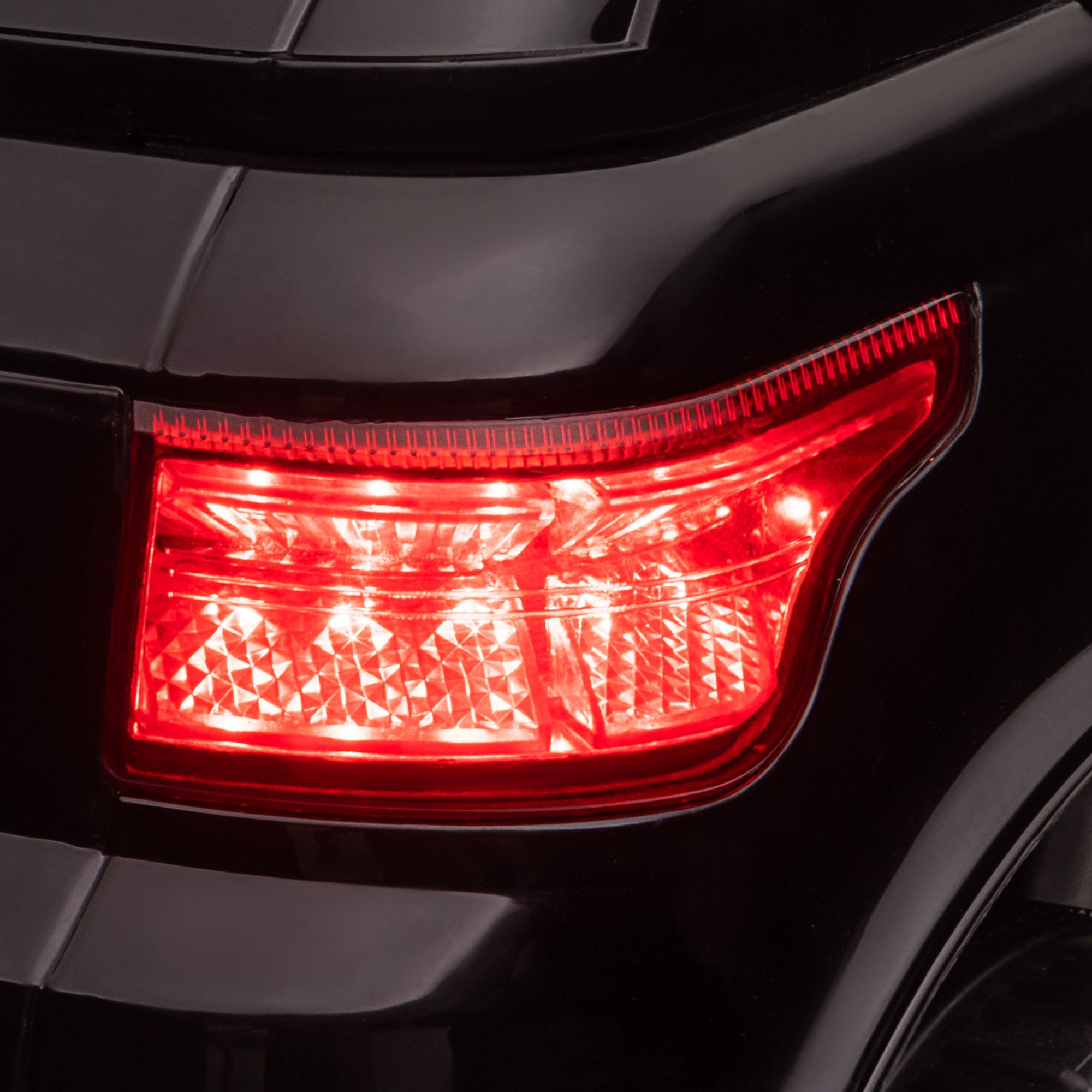 Kids Electric Car 12V Children's Vehicle with 2.4 GHz Remote Control, 2 Motors, Kids Car with Soft Start, Horn, Headlights, Electric Vehicle 5 km/h, for 3-5 Years Old Kids, Black