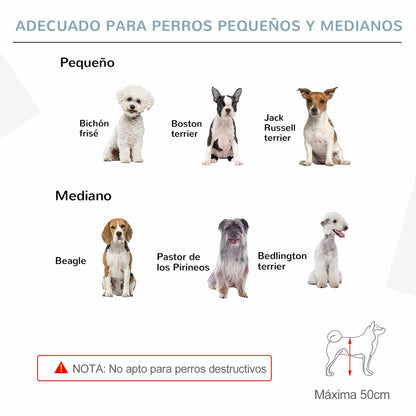 Foldable Dog Barrier Small and Medium Pet Gate with Door Wooden Safety Gate for Stairs Hallways 93.5x14.2x31.5 cm White