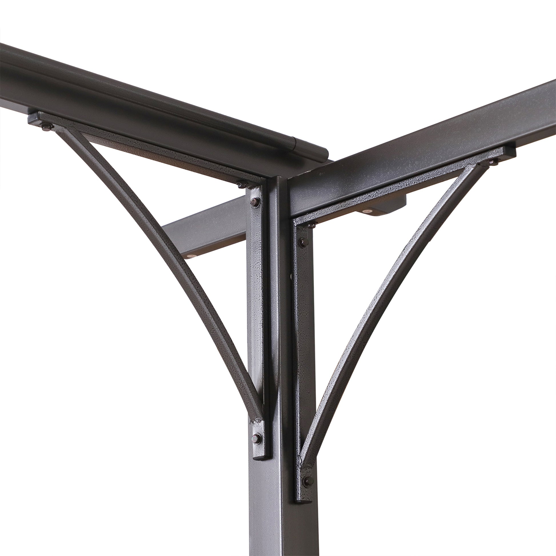 Garden Pergola 3.5x3.5m Gazebo Pavilion for Outdoor with Retractable Roof Waterproof Polyester Fabric and Anti-UV for Patio Terrace Beige