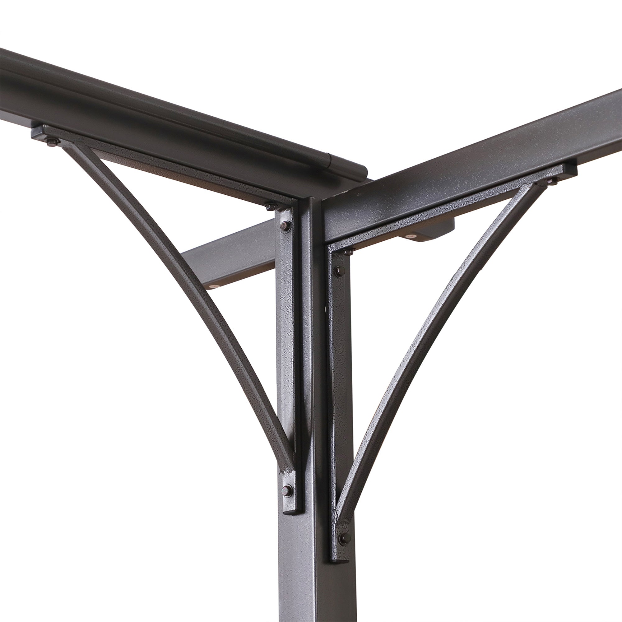 Garden Pergola 3.5x3.5m Gazebo Pavilion for Outdoor with Retractable Roof Waterproof Polyester Fabric and Anti-UV for Patio Terrace Beige