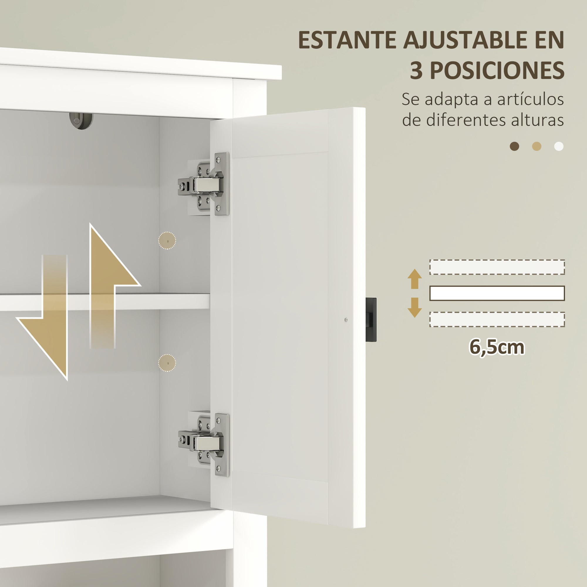 Narrow Over-The-Toilet Cabinet Over The Toilet Storage Cabinet with 2 Rattan Front Doors Open Compartment and Adjustable Shelf Bathroom Cabinet 60x19.5x160 cm White