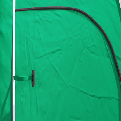 Portable Shower Tent Privacy Pop Up Tent with Hook 122x122x213 cm UPF30+ Changing Room for Camping Toilet WC Hiking Green
