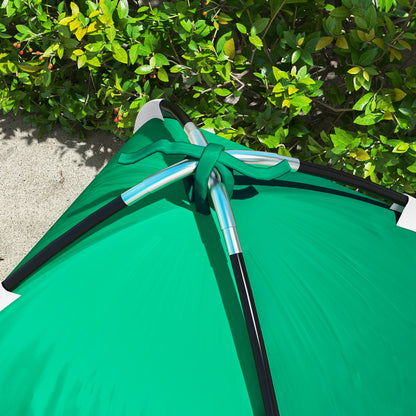 Portable Shower Tent Privacy Pop Up Tent with Hook 122x122x213 cm UPF30+ Changing Room for Camping Toilet WC Hiking Green
