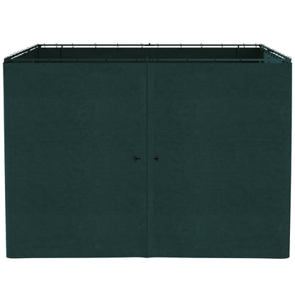 4 Side Panels for Garden Pavilion, Pavilion Hardness 300 x 300 cm, Protection from Rain Wind Sun Gray
