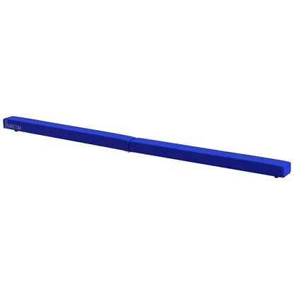 Balance Beam 210cm Foldable Gymnastics Balance Beam for Kids and Adults Gymnastics Beam, Training Equipment Balancing Beam for Home Fitness Training Gymnastics, Blue