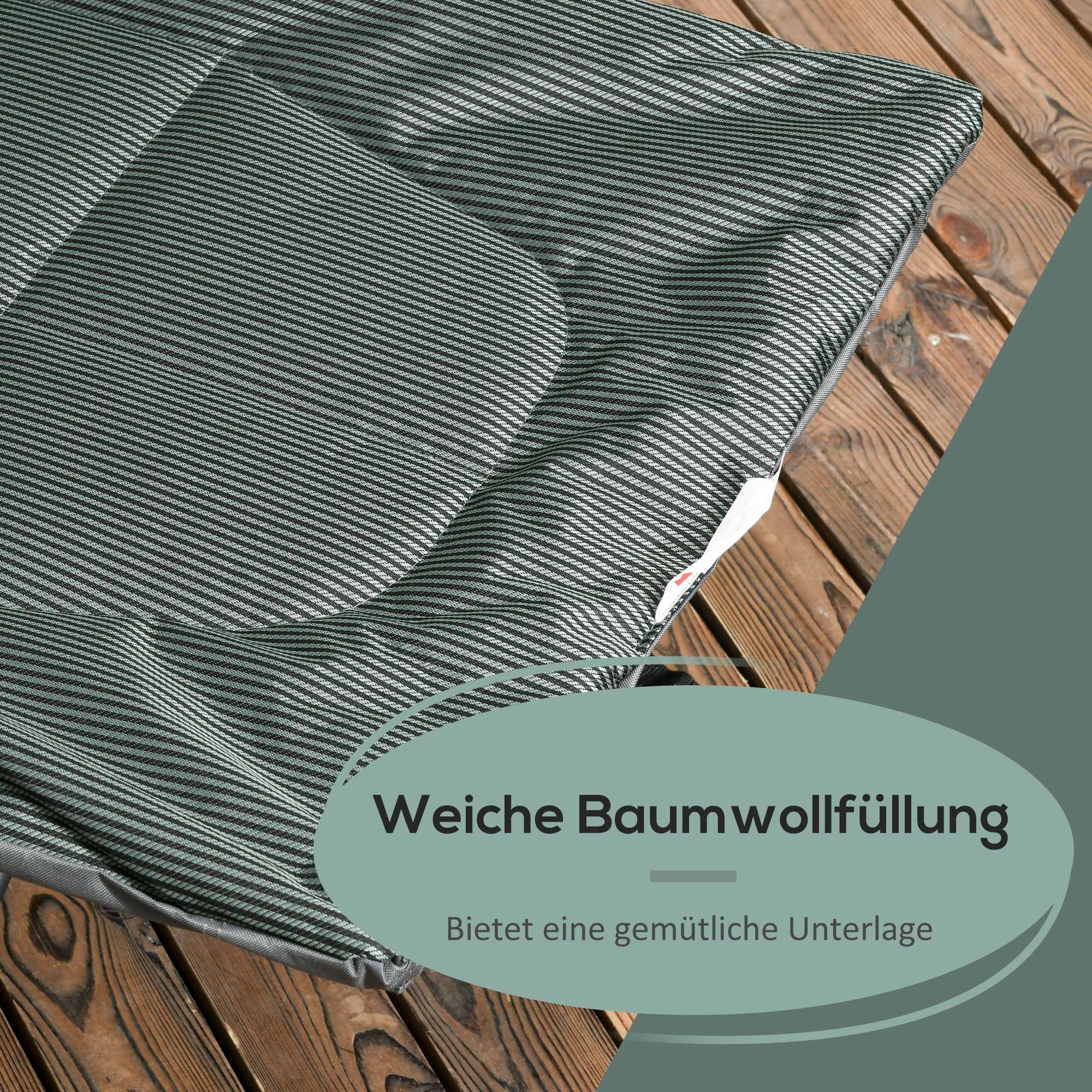 Camping Bed, Camp Bed with Bag, Folding Bed with Cup Holder, for Swimming Pool, Balcony, up to 120 kg, Gray, 68 x 190 x 48cm
