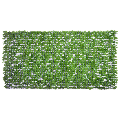 Artificial Hedge Privacy Screen, UV Protected Privacy Screen, Green Balcony Privacy Screen, Fence Privacy Screen with Leaves, Hedge Fence, Wall Artificial 300 x 150 cm for Garden Wedding
