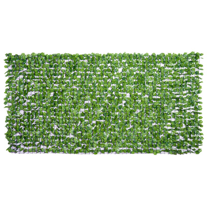Artificial Hedge Privacy Screen, UV Protected Privacy Screen, Green Balcony Privacy Screen, Fence Privacy Screen with Leaves, Hedge Fence, Wall Artificial 300 x 150 cm for Garden Wedding