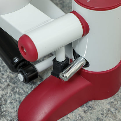 SPORTNOW Stepper, mini stepper, with LCD monitor, oversized non-slip pedals, fitness stepper for home exercise, gray