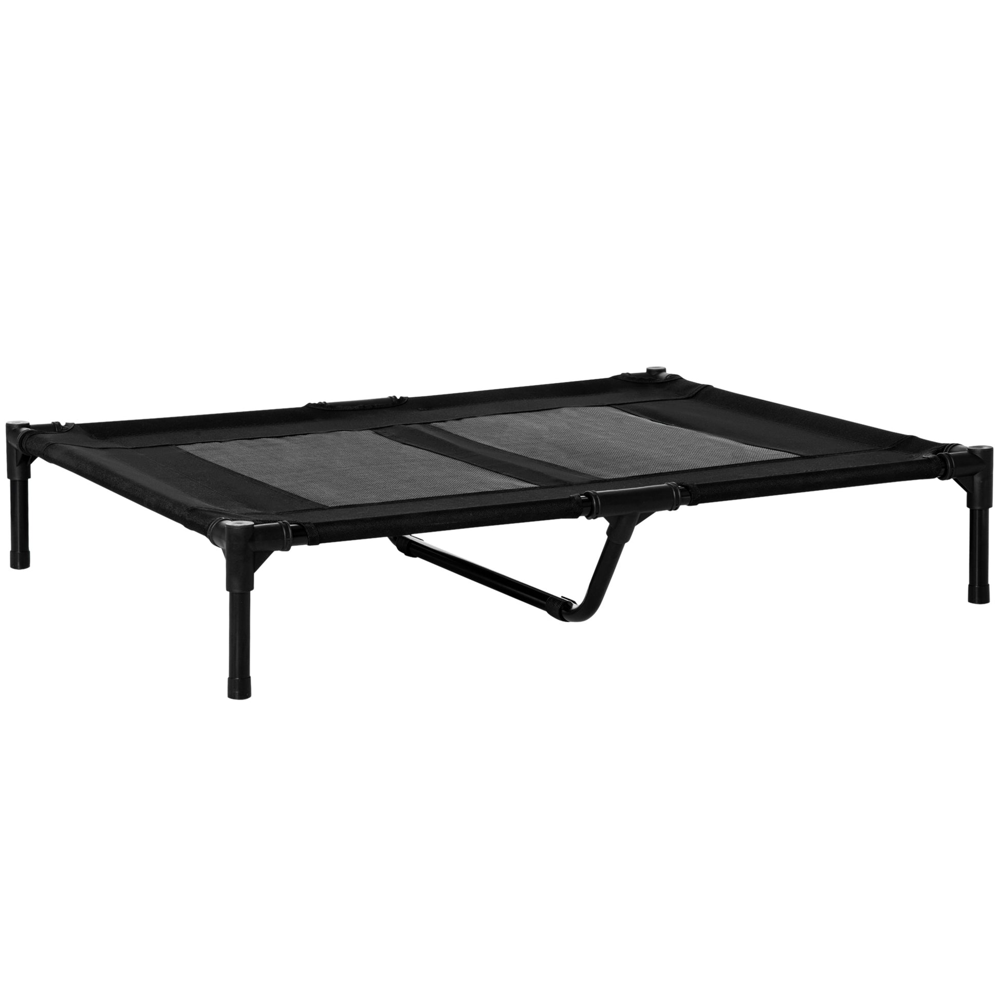 Dog Bed, Outdoor Dog Sofa, Pet Bed, Sleeping Place, Cat Bed, Dog Bed, 92 x 76 x 18 cm, Black