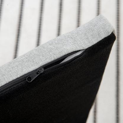 Pet Sofa with Soft Cover Pet Sofa with Wooden Legs Dog Bed 82 x 54 x 36 cm