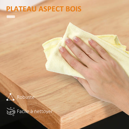 Kitchen Cart on Wheels Serving Cart Kitchen Island with Drawer, Cupboard, and Towel Holder - 83L x 45W x 91.5H cm Black